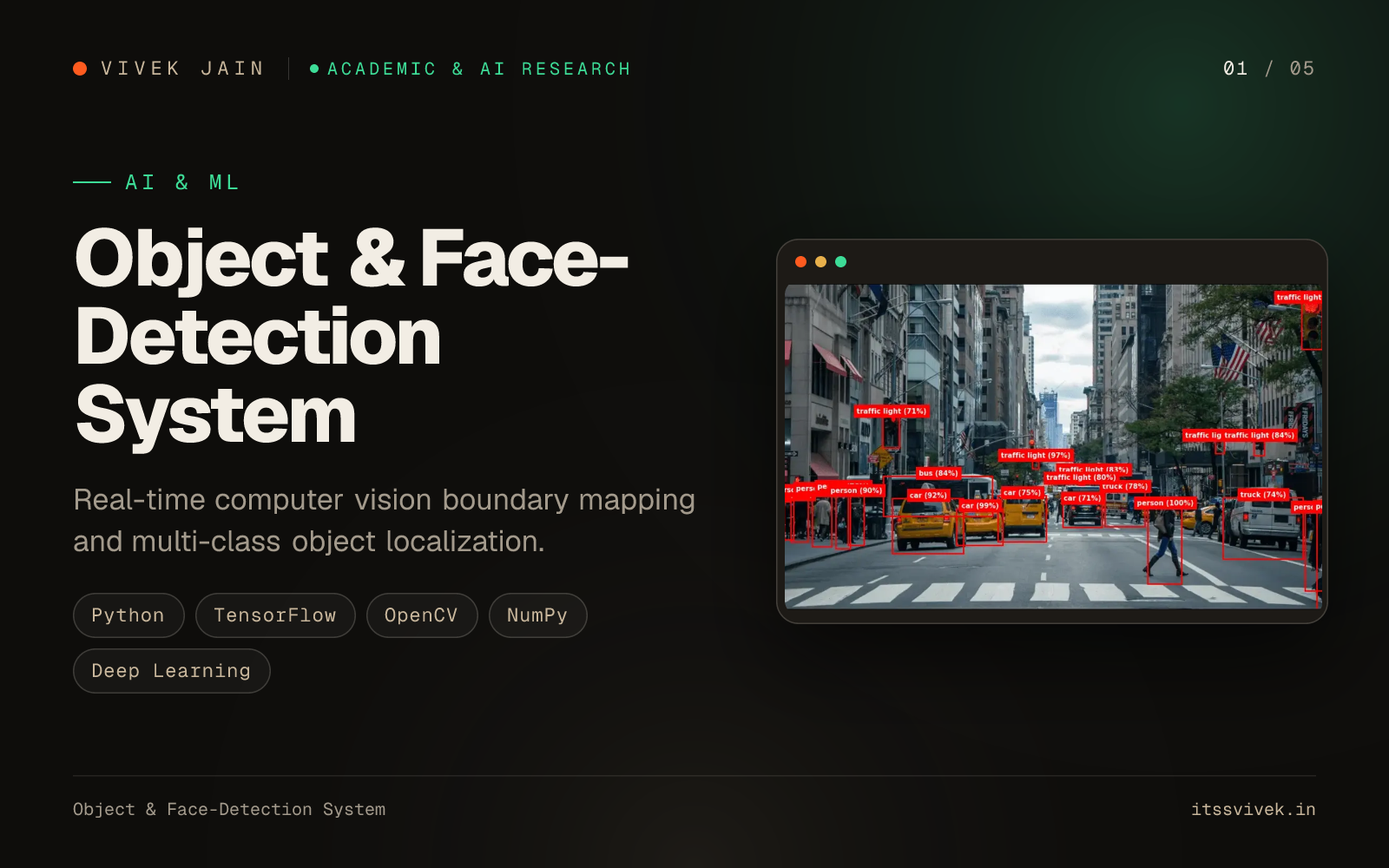 Object & Face-Detection System case study cover